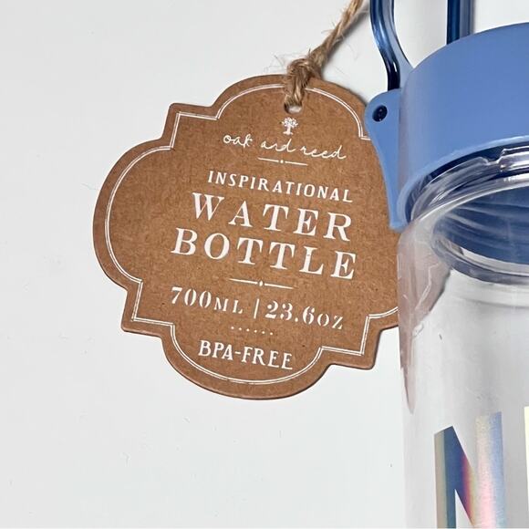 Oak and Reed Inspirational Graphic Water Bottle BPA Free - Picture 9 of 9
